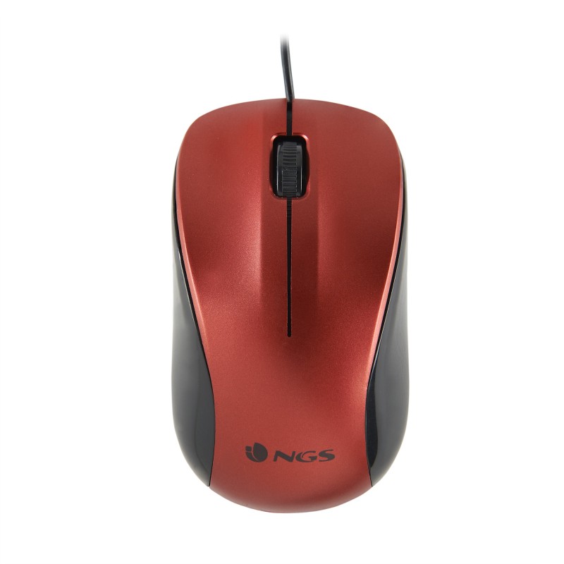 NGS CREW mouse Ambidestro USB tipo A Ottico 1200 DPI