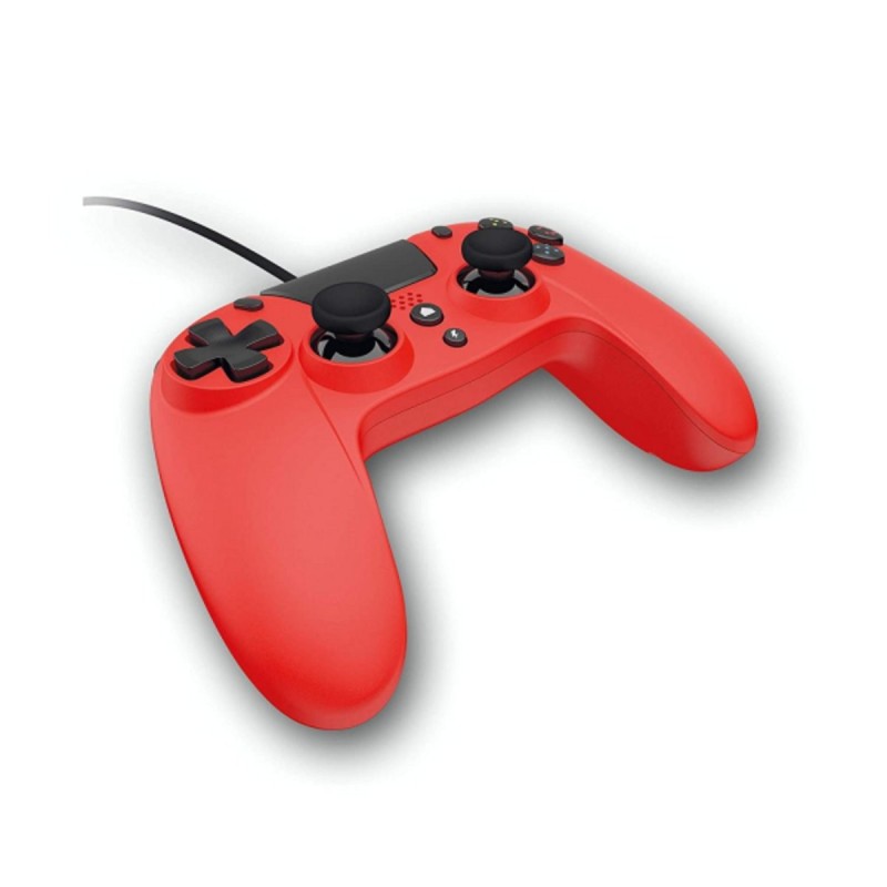 Gioteck VX4 Rosso USB Gamepad Analogico Digitale PC, PlayStation 4