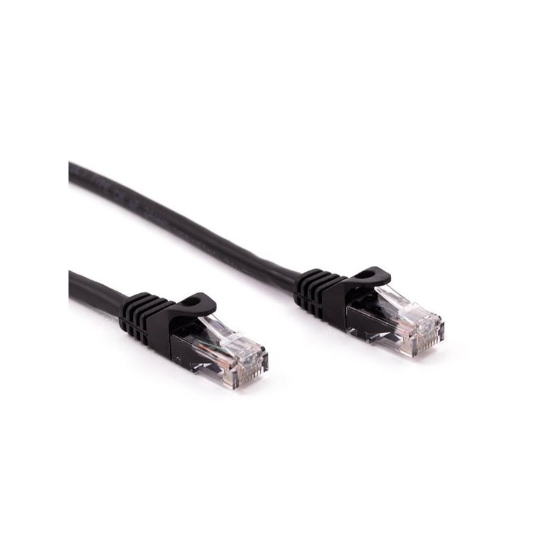 Nilox NXCRJ4502 cavo di rete Nero 2 m Cat6 U UTP (UTP)