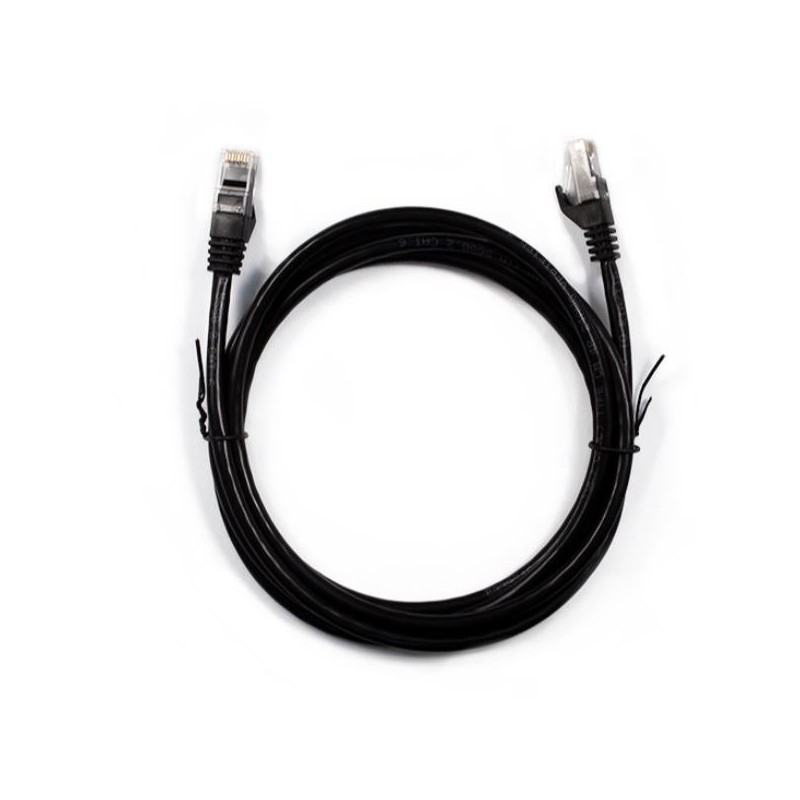 Nilox NXCRJ4502 cavo di rete Nero 2 m Cat6 U UTP (UTP)