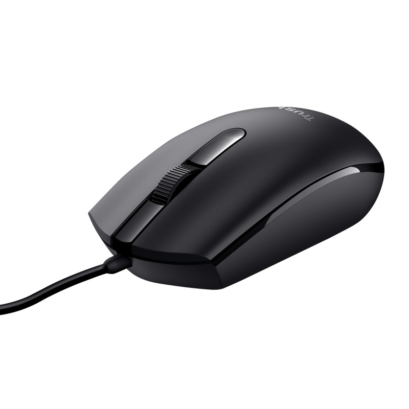 Trust Basi mouse Ambidestro USB tipo A Ottico 1200 DPI