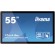 iiyama ProLite TF5539UHSC-B1AG Monitor PC 139,7 cm (55") 3840 x 2160 Pixel 4K Ultra HD LED Touch screen Multi utente Nero