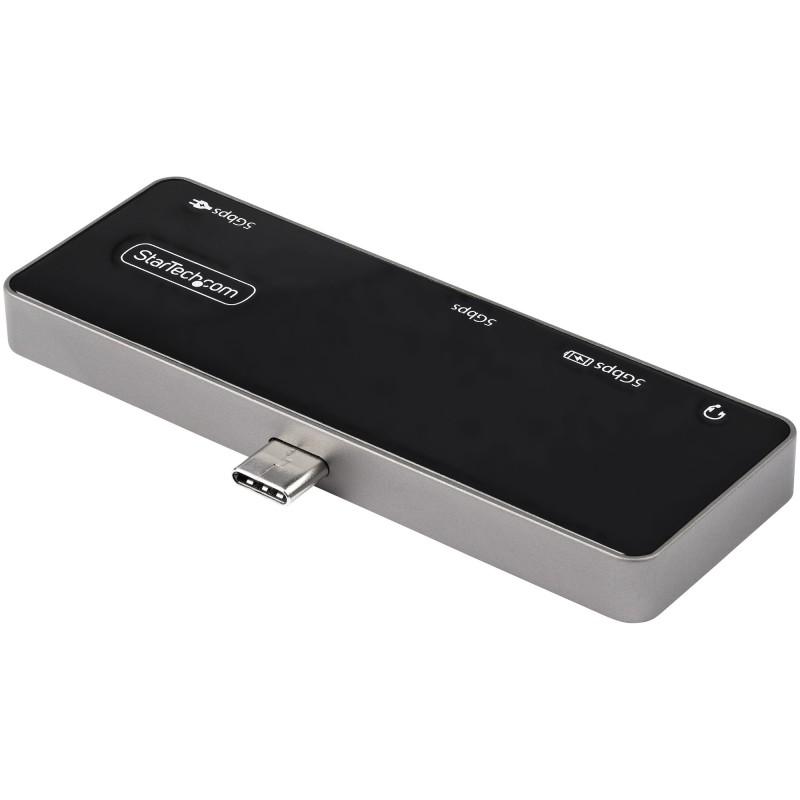 StarTech.com Adattatore Multiporta USB C a HDMI 4K 60Hz, Hub USB 3.0 a 3 porte, HDMI 2.0 Audio - USB-C Mini Docking station con