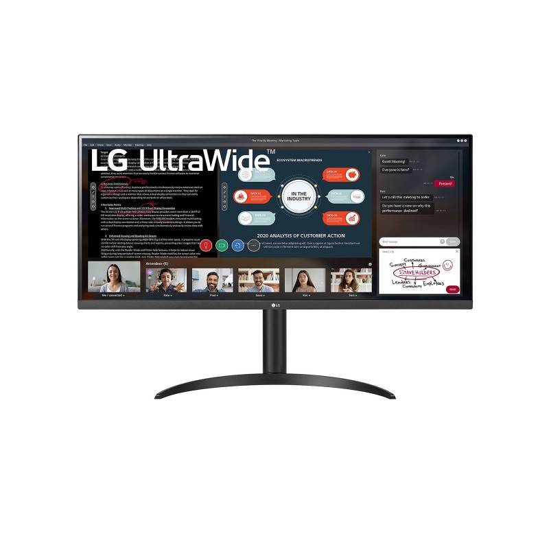 LG 34WP550-B Monitor PC 86,4 cm (34") 2560 x 1080 Pixel UltraWide Full HD LED Nero