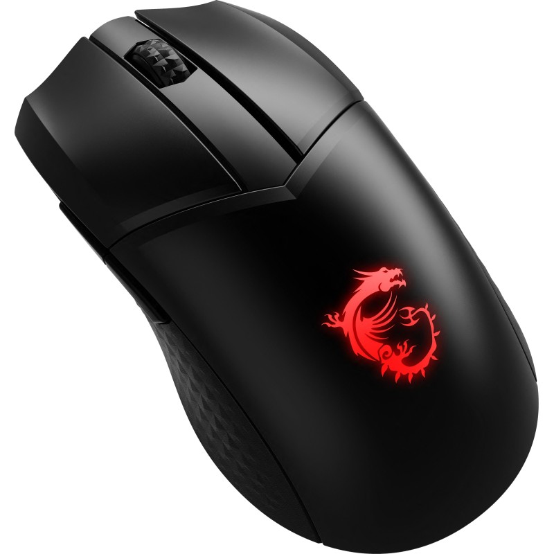 MSI Clutch GM41 Lightweight Wireless mouse Mano destra RF Wireless Ottico 20000 DPI