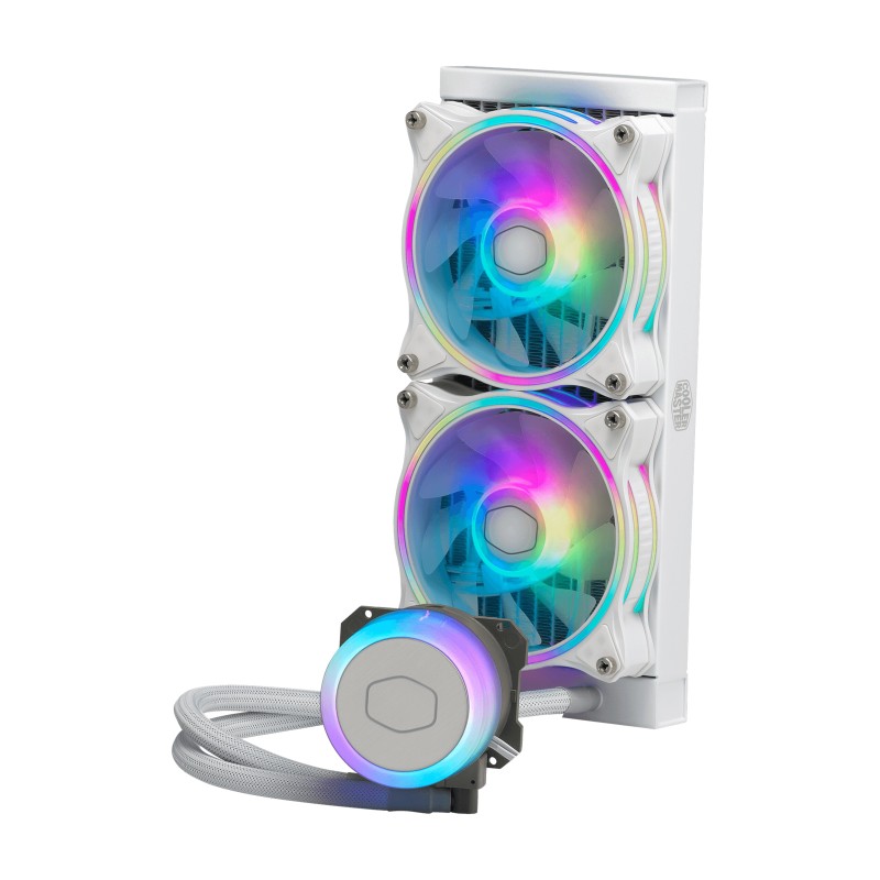 Cooler Master MasterLiquid ML240 Illusion White Edition Processore Raffreddatore di liquidi tutto in uno Bianco