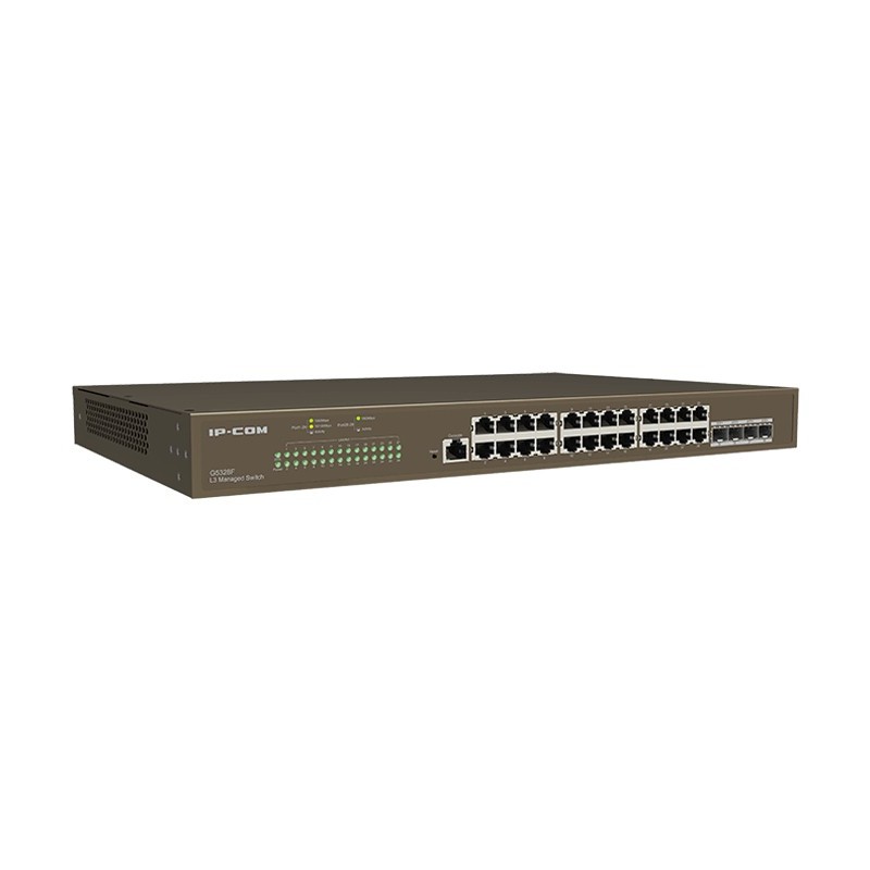 IP-COM Networks G5328F switch di rete Gestito L3 Gigabit Ethernet (10 100 1000) Grigio