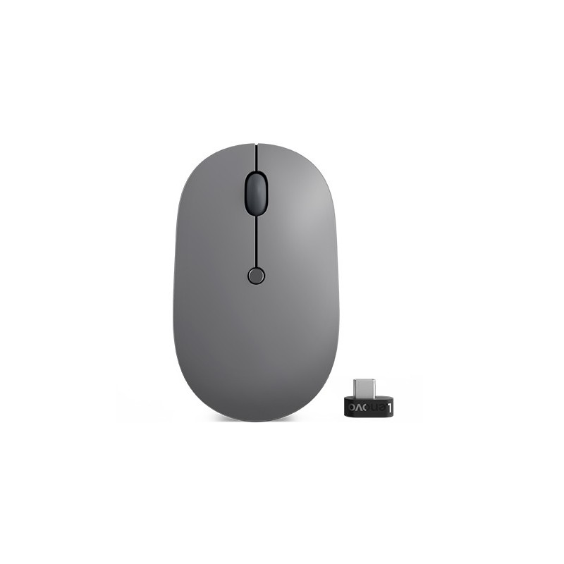 Lenovo Go USB-C Wireless mouse Ambidestro RF Wireless Ottico 2400 DPI