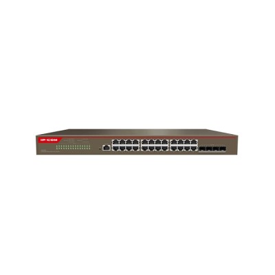 IP-COM Networks G5328X switch di rete Gestito L3 Gigabit Ethernet (10 100 1000) 1U Marrone