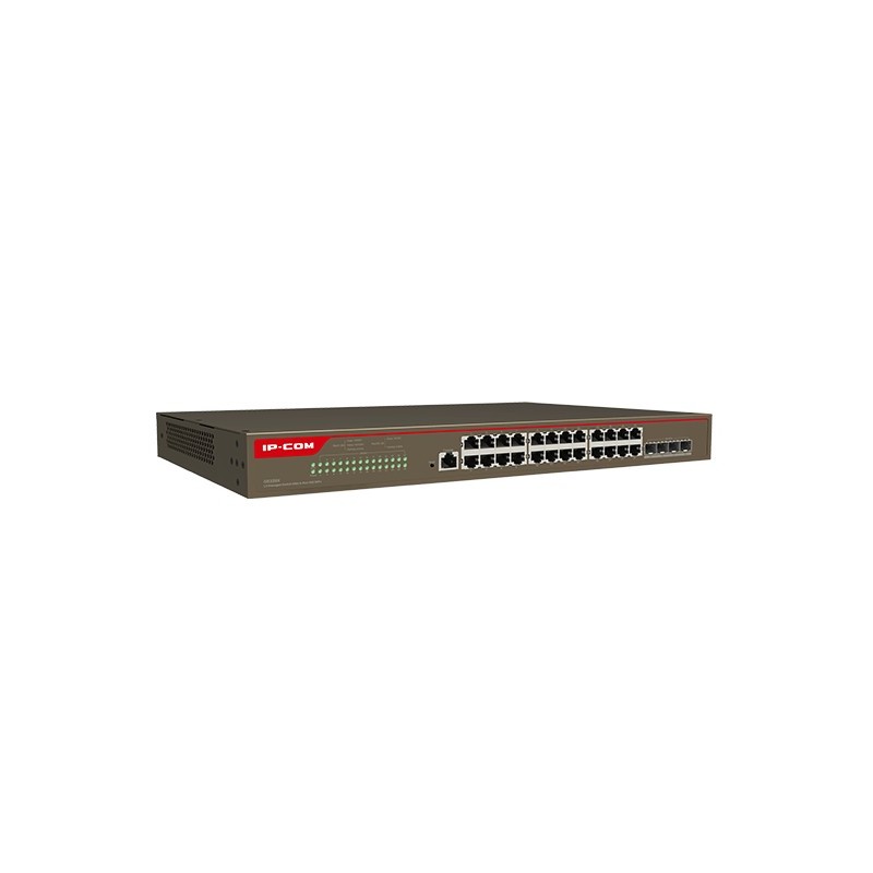 IP-COM Networks G5328X switch di rete Gestito L3 Gigabit Ethernet (10 100 1000) 1U Marrone