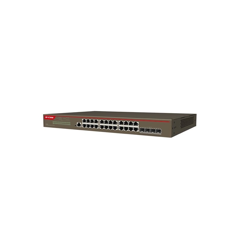 IP-COM Networks G5328X switch di rete Gestito L3 Gigabit Ethernet (10 100 1000) 1U Marrone