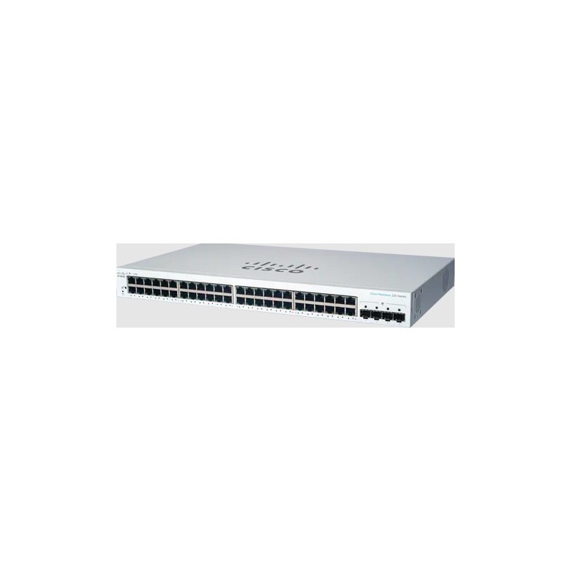 Cisco CBS220-48T-4G Gestito L2 Gigabit Ethernet (10 100 1000) 1U Bianco