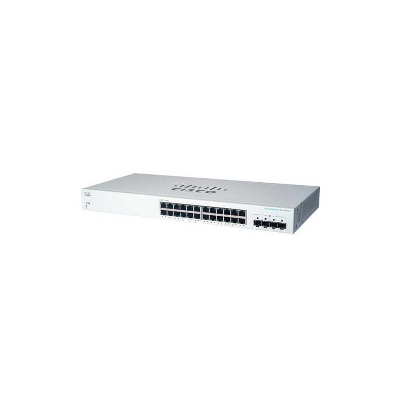 Cisco CBS220-24T-4G Gestito L2 Gigabit Ethernet (10 100 1000) 1U Bianco