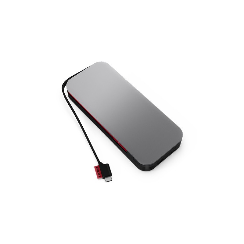 Lenovo Go Ioni di Litio 20000 mAh Nero, Grigio