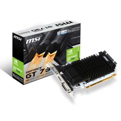 MSI N730K-2GD3H LP scheda video NVIDIA GeForce GT 730 2 GB GDDR3