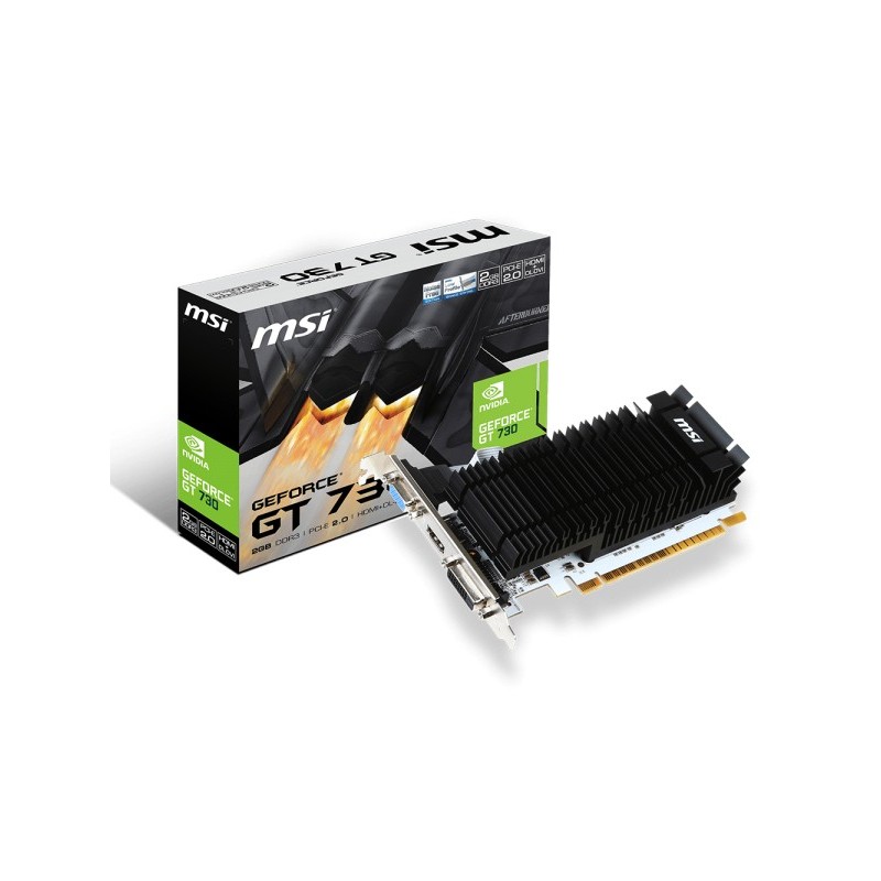 MSI N730K-2GD3H LP scheda video NVIDIA GeForce GT 730 2 GB GDDR3