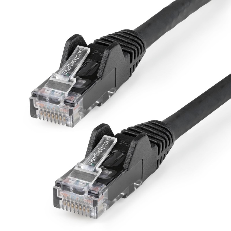 StarTech.com Cavo Ethernet CAT6 da 15 m - LSZH (Low Smoke Zero Halogen) - 10 Gigabit 650MHz 100W PoE RJ45 - Cavo di rete Lan