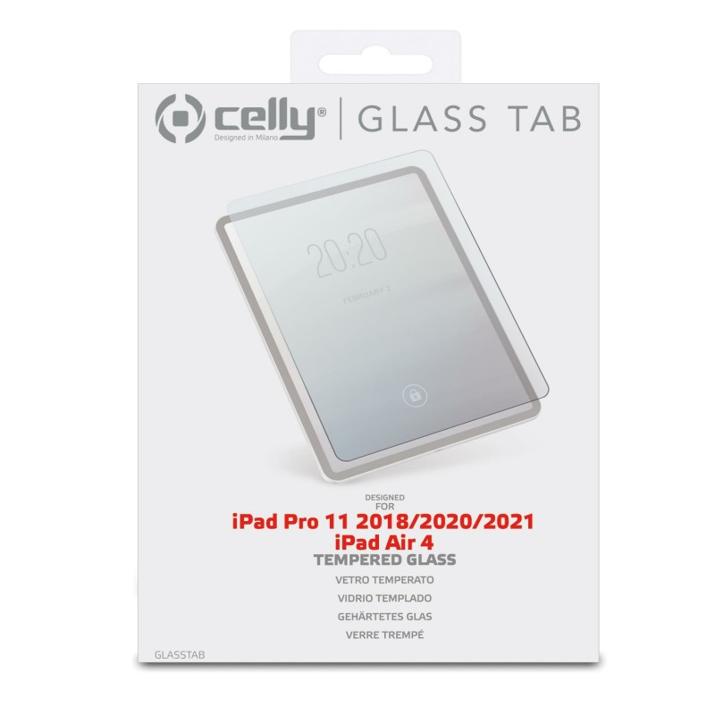 Celly GLASSTAB Pellicola proteggischermo trasparente Apple 1 pz