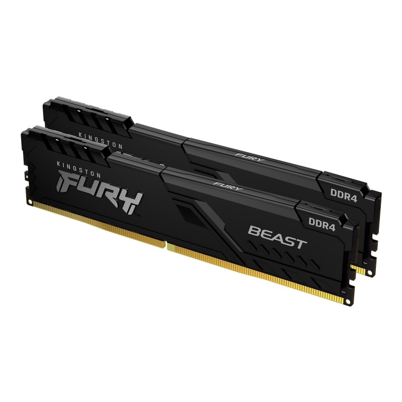 Kingston Technology FURY 8GB 3200MT s DDR4 CL16 DIMM (Kit da 2) Beast Black