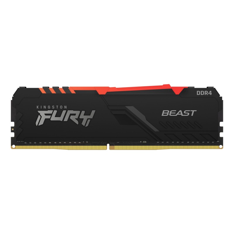 Kingston Technology FURY Beast RGB memoria 8 GB 1 x 8 GB DDR4 3600 MHz