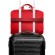 Atlantis Land NS-KLM180705-C borsa per laptop 39,6 cm (15.6") Borsa da corriere Rosso, Bianco