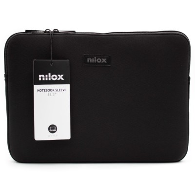 Nilox NXF1301 borsa per laptop 33,8 cm (13.3") Custodia a tasca Nero