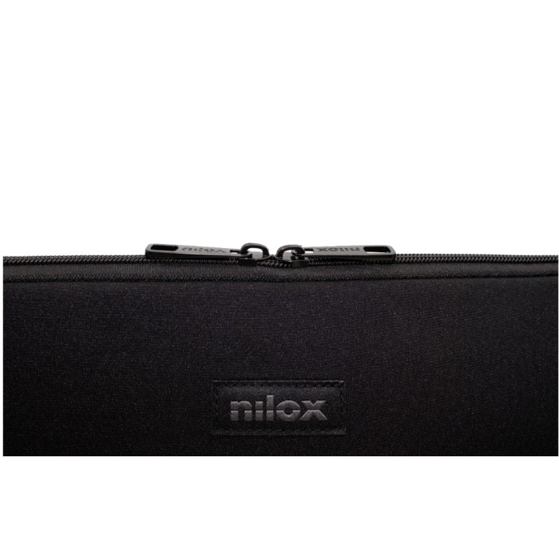 Nilox NXF1301 borsa per laptop 33,8 cm (13.3") Custodia a tasca Nero