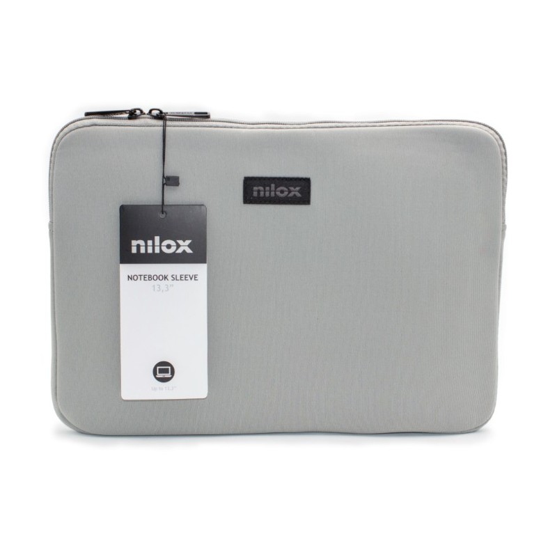 Nilox NXF1302 borsa per laptop 33,8 cm (13.3") Custodia a tasca Grigio