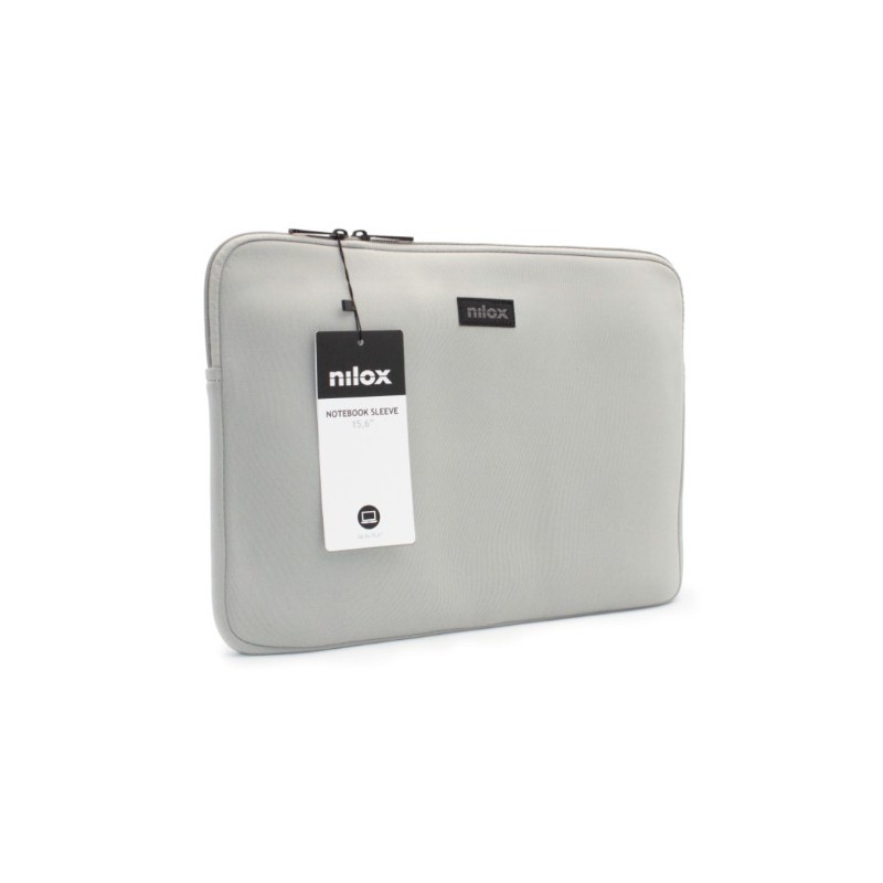 Nilox NXF1502 borsa per laptop 39,6 cm (15.6") Custodia a tasca Grigio