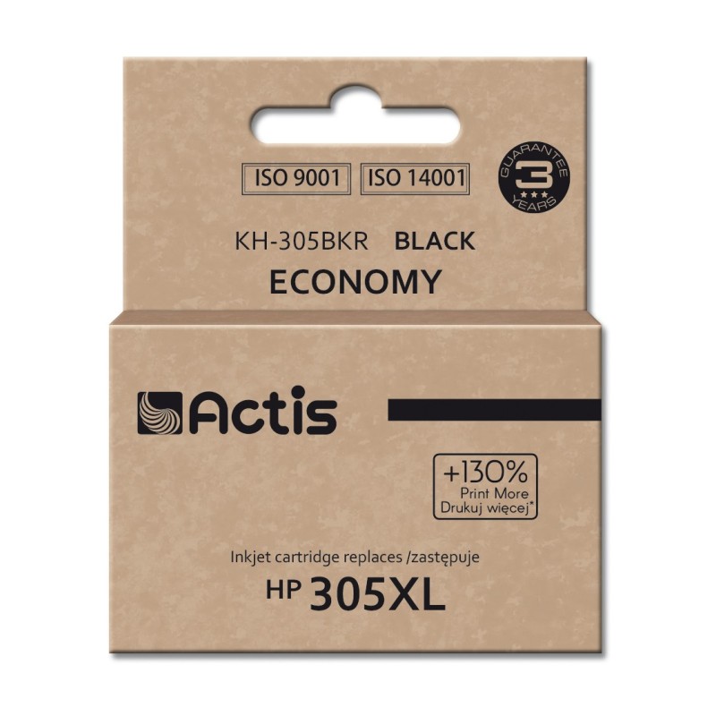 Actis KH-305BKR cartuccia d'inchiostro 1 pz Compatibile Resa standard Nero