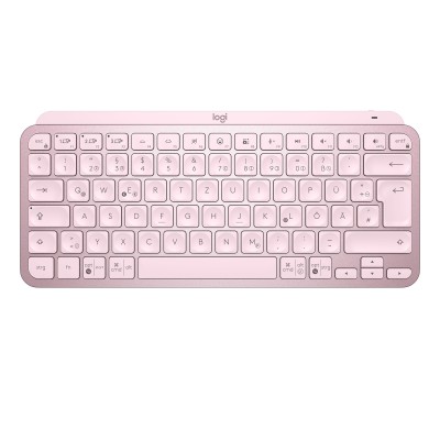 Logitech MX Keys Mini tastiera RF senza fili + Bluetooth QWERTY Inglese Rosa