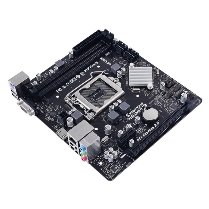 Biostar H61MHV3 scheda madre Intel® H61 LGA 1155 (Socket H2) micro ATX