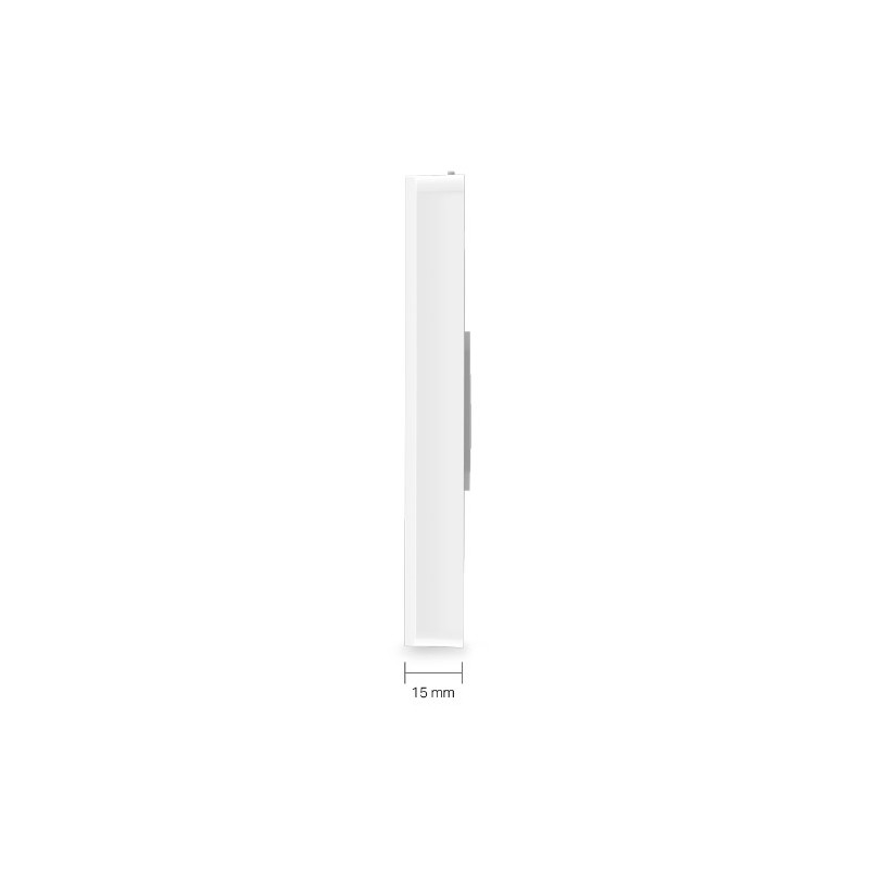 TP-Link Omada EAP615-WALL punto accesso WLAN 1774 Mbit s Bianco Supporto Power over Ethernet (PoE)