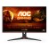 AOC 24G2SAE BK Monitor PC 60,5 cm (23.8") 1920 x 1080 Pixel Full HD Nero, Rosso