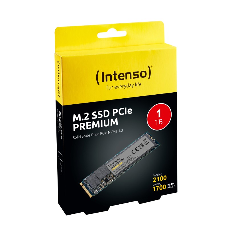 Intenso 3835460 drives allo stato solido M.2 1 TB PCI Express 3.0 3D NAND NVMe