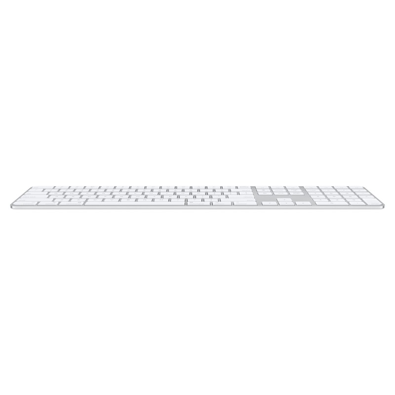 Apple Magic tastiera USB + Bluetooth Inglese Alluminio, Bianco