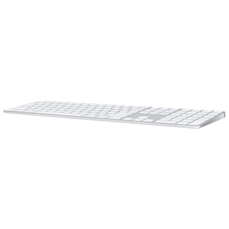 Apple Magic tastiera USB + Bluetooth Inglese Alluminio, Bianco