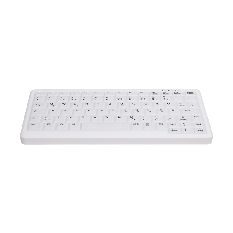 CHERRY AK-C4110 tastiera RF Wireless QWERTZ Tedesco Bianco