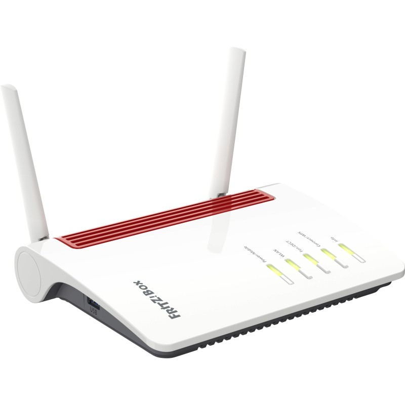 FRITZ!Box 6850 5G router wireless Gigabit Ethernet Dual-band (2.4 GHz 5 GHz) Bianco