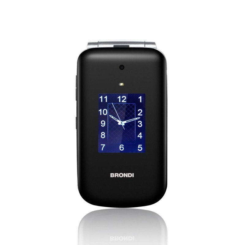 Brondi Amico Supervoice 7,11 cm (2.8") Nero Telefono per anziani