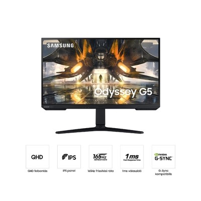 Samsung Odyssey LS32AG500P Monitor PC 81,3 cm (32") 2560 x 1440 Pixel Wide Quad HD LED Nero