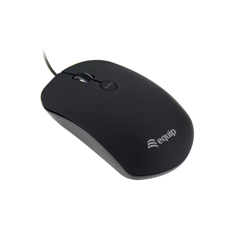 Equip 245114 mouse Ambidestro USB tipo A Ottico 1600 DPI