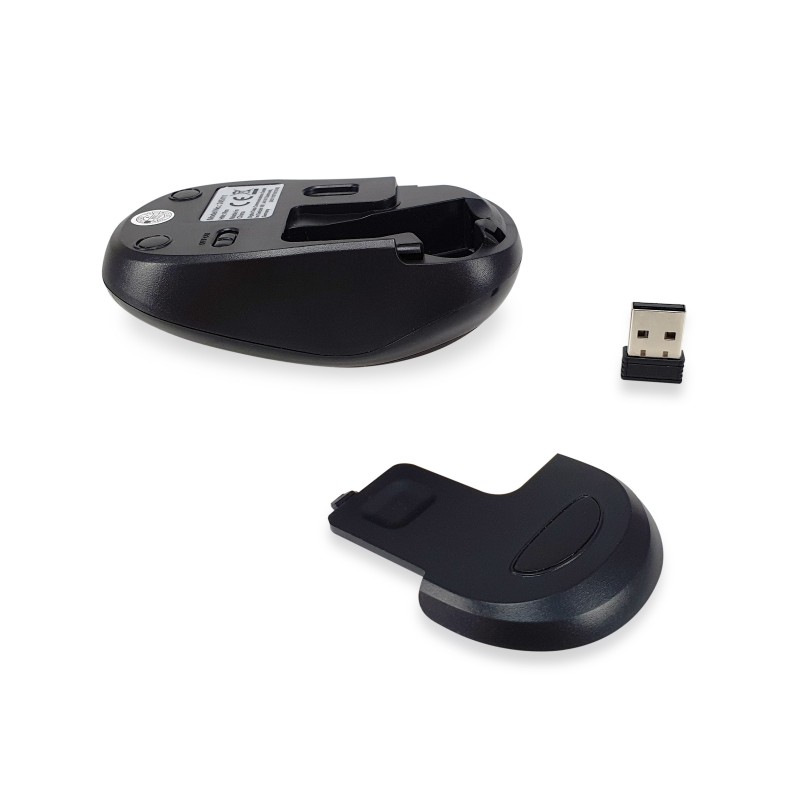 Equip 245111 mouse Ambidestro RF Wireless Ottico