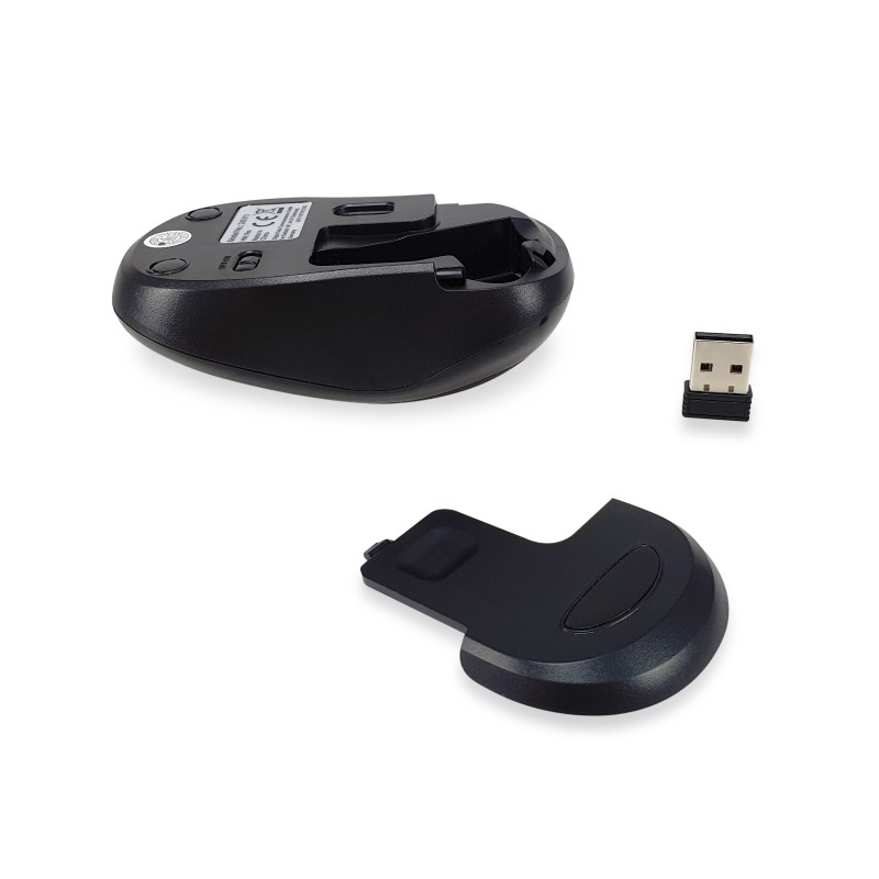 Equip 245113 mouse Ambidestro RF Wireless Ottico