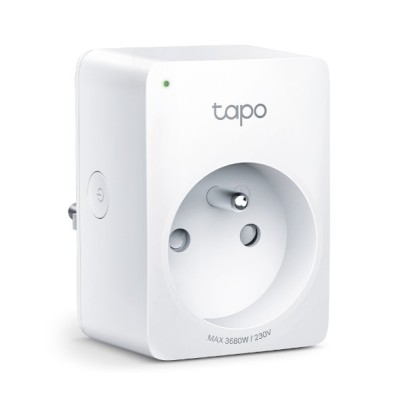 TP-Link Tapo Mini Smart Wi-Fi Socket Energy Monitor presa intelligente 3680 W Casa Bianco