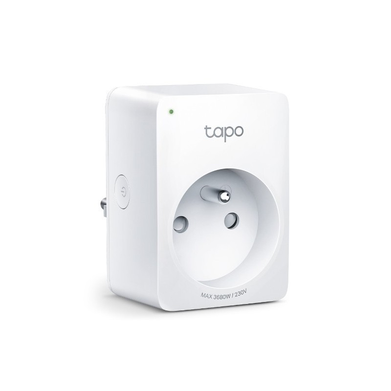 TP-Link Tapo Mini Smart Wi-Fi Socket Energy Monitor presa intelligente 3680 W Casa Bianco