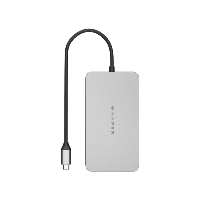 Targus DUEL HDMI 10-IN1 USB 3.2 Gen 1 (3.1 Gen 1) Type-C Acciaio inossidabile