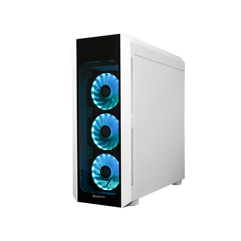 Chieftec GL-03W-OP computer case Midi Tower Bianco