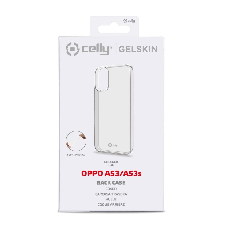 Celly GELSKIN942 custodia per cellulare 16,5 cm (6.5") Cover Trasparente