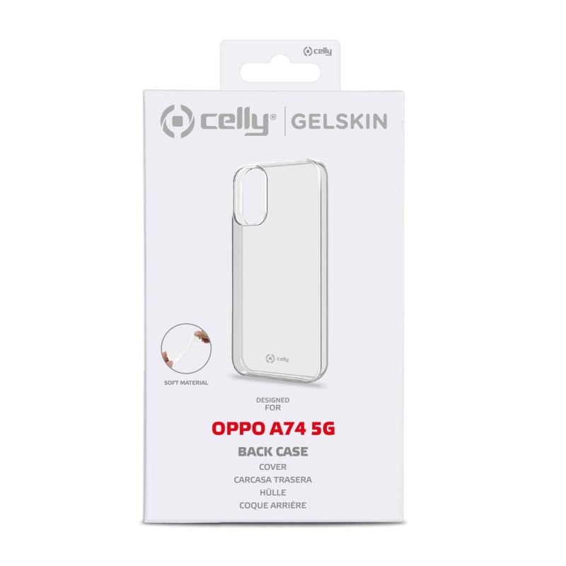 Celly GELSKIN963 custodia per cellulare 16,5 cm (6.5") Cover Trasparente